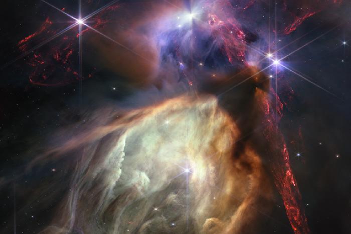 來自宇宙的多巴胺配色！NASA公布恒星誕生圖像