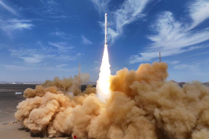 雙曲線一號遙十運(yùn)載火箭發(fā)射成功