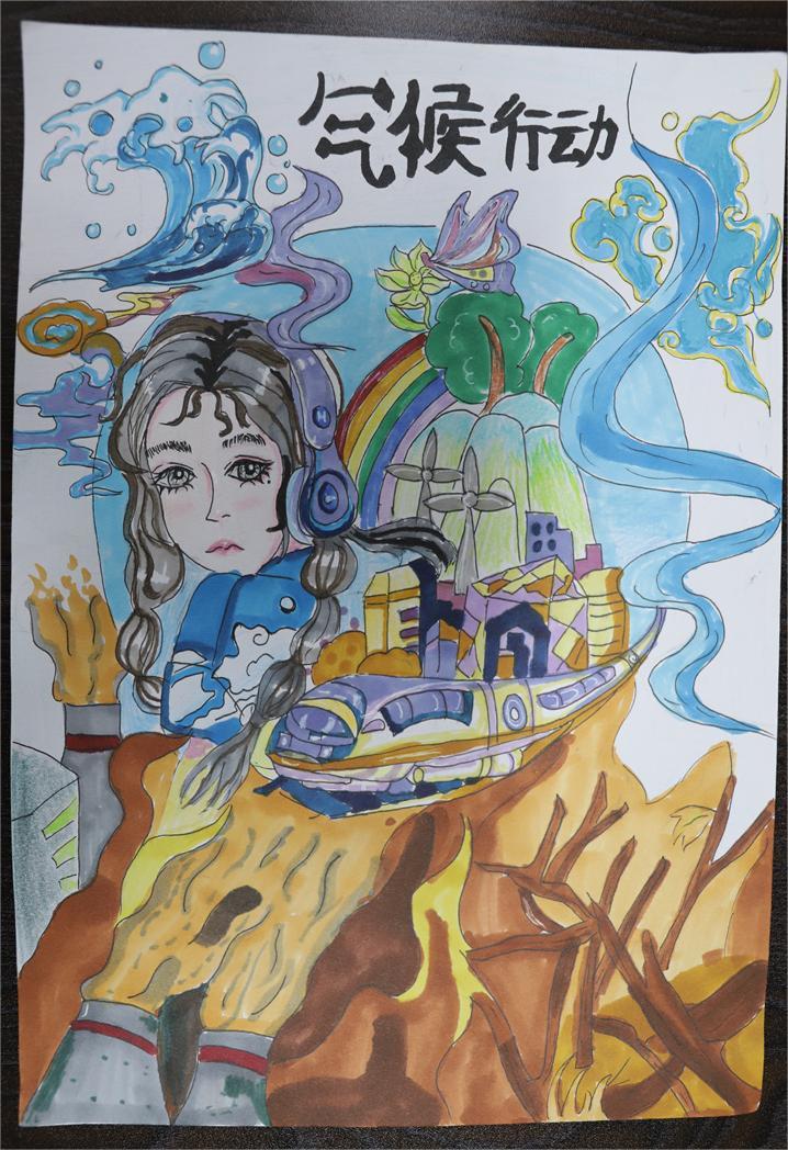 《低碳生活，氣候行動(dòng)》陳祖燁 13歲