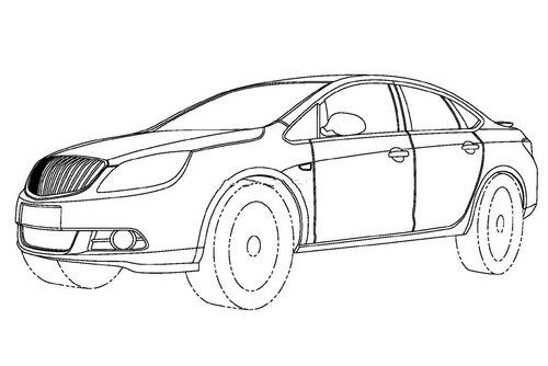 國內(nèi)即將上市 別克英朗三廂線圖曝光!