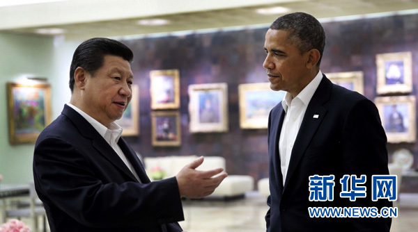 習近平奧巴馬會晤紀實:白天未結束討論晚宴繼續(xù)